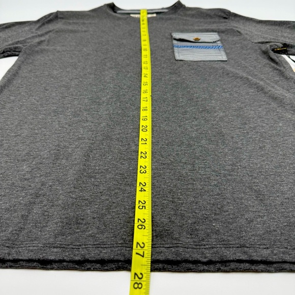 Free Planet Men’s Charcoal Gray Pocket Tee Large NWT Cotton blend - Picture 10 of 10